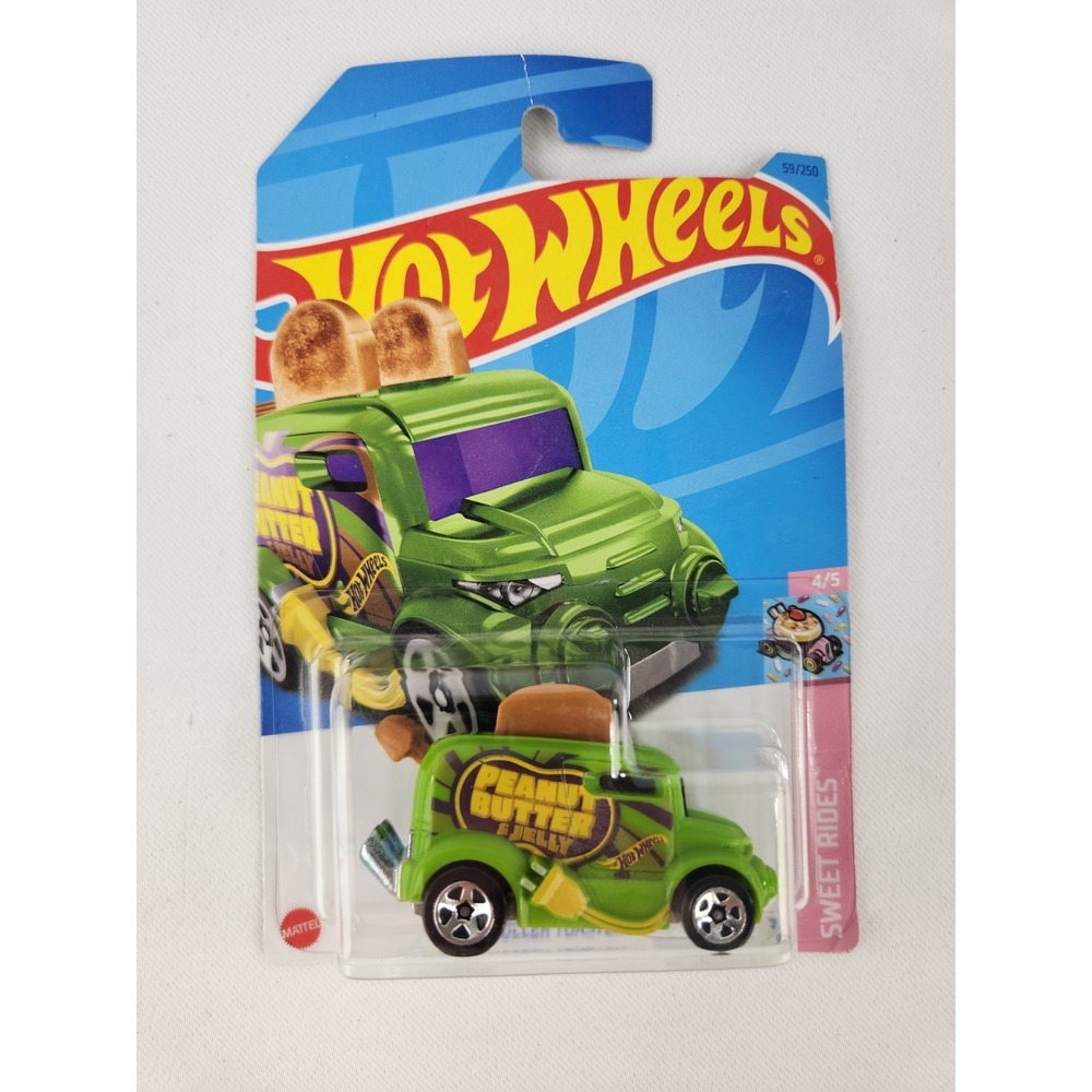 Hot Wheels Roller Toaster Green #59 - 2023 Sweet‎ Rides Die-Cast Car Van Vehicle